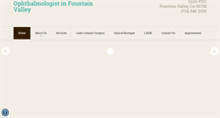 Desktop Screenshot of fountainvalley-eyedoctor.com